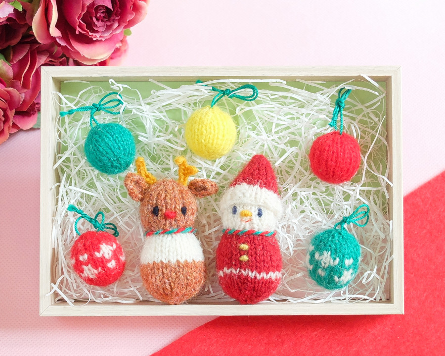 メゾピアノ　ミミポポ　クリスマス　オーナメントセット