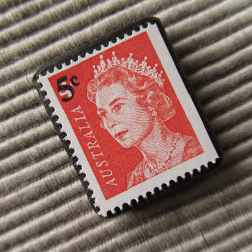 レア] イギリスで買ったピングーの切手2枚