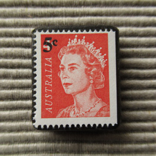 レア] イギリスで買ったピングーの切手2枚