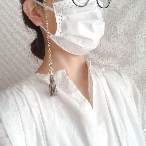 ネックレス　GINNEZU 4WAY NECKLACE:「Ginnezu」銀鼠 Vine ネックレス・ペンダント OShiO