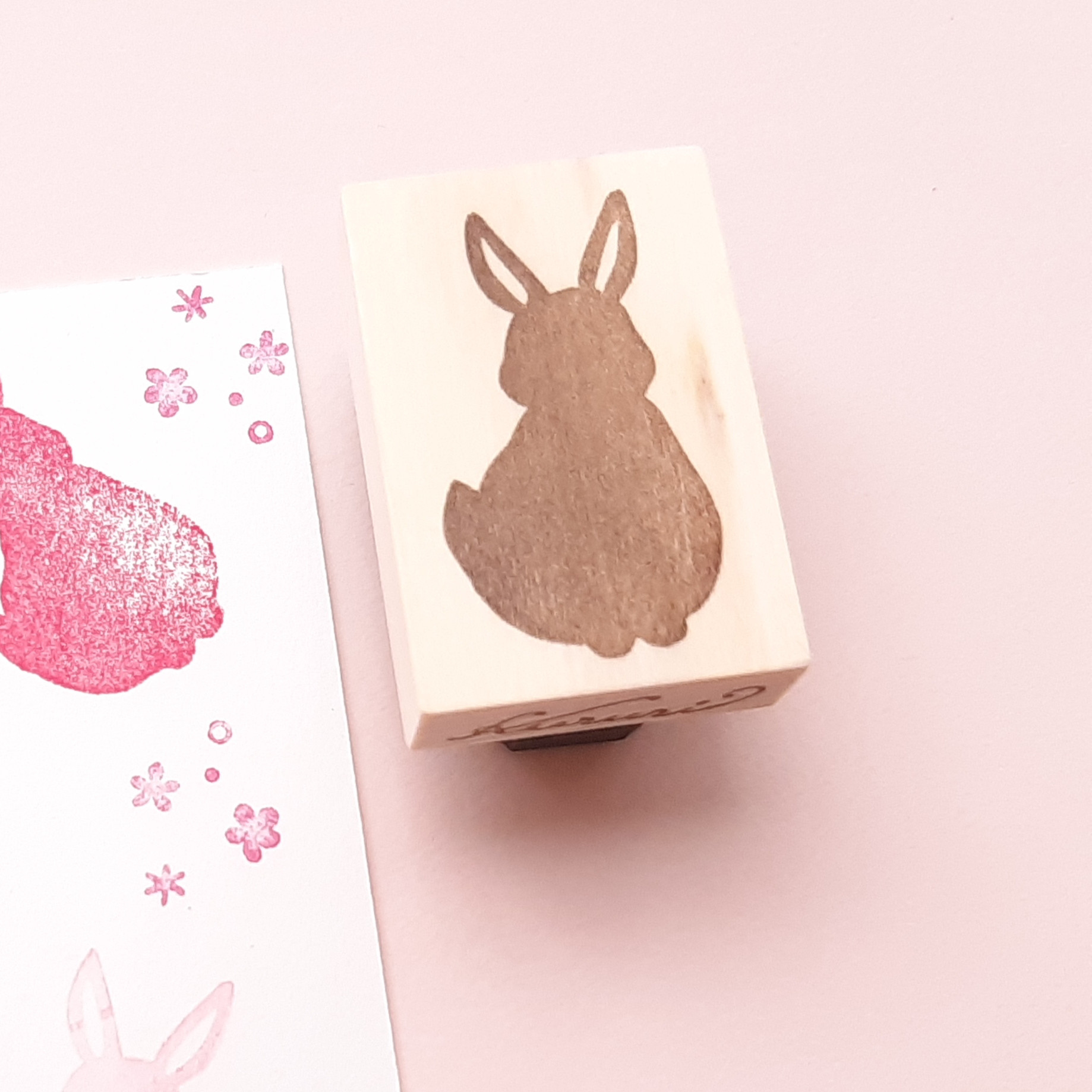 シンプルうさぎ 消しゴムはんこ はんこ・スタンプ Kururi Stamp