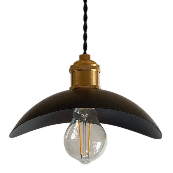 アルミ創作ヴィンテージランプSALP-0005-BK　KOYOI PETAL