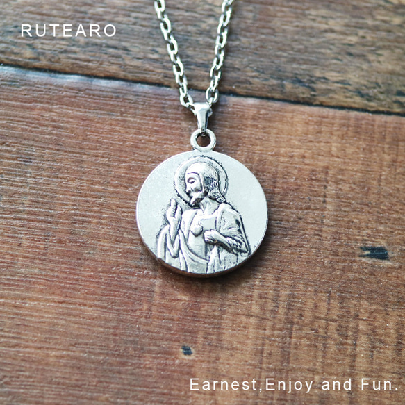 キリスト イエス お守り ネックレス シルバー925 楽天市場】イエス