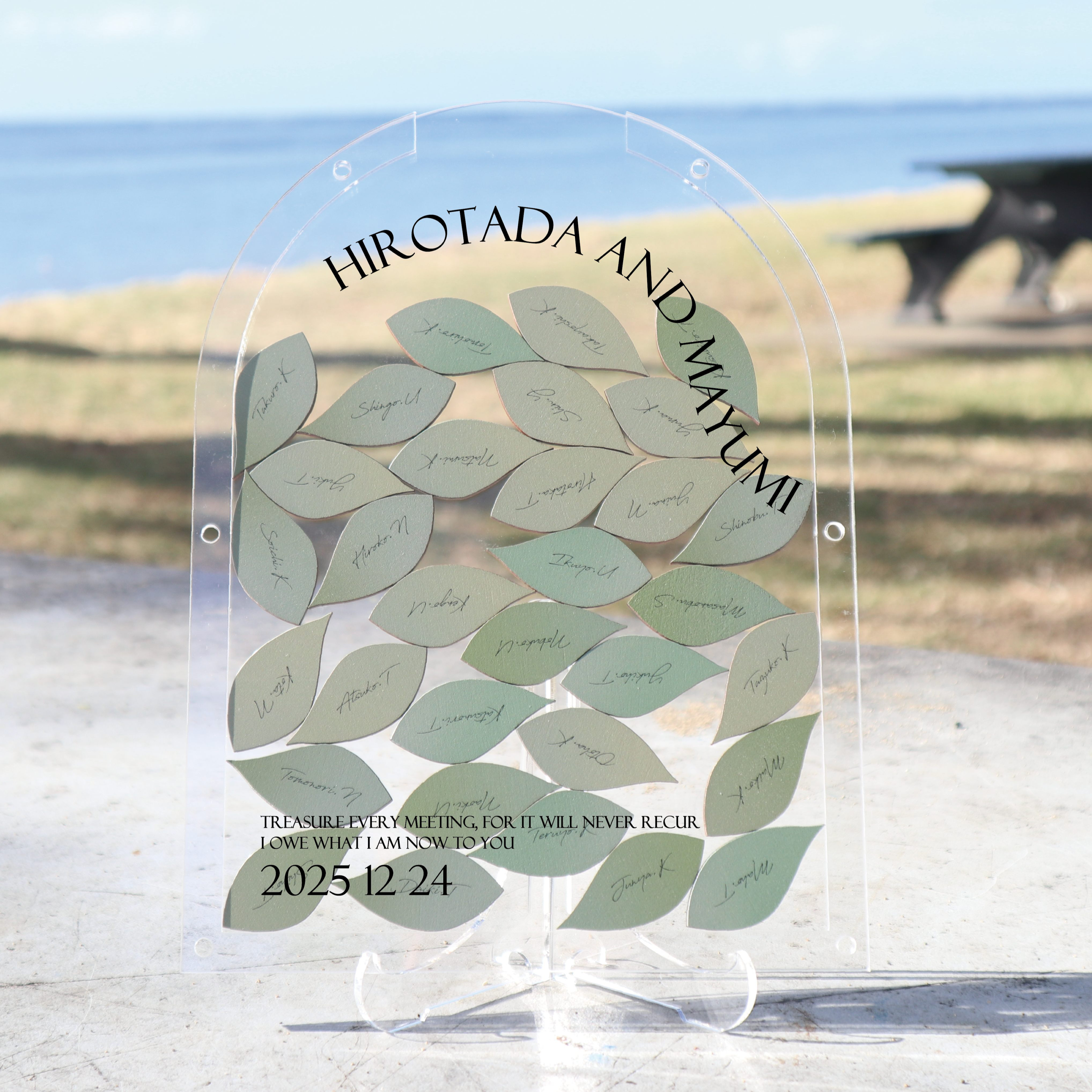 !!特集掲載!! リーフウェディングドロップス　５０名様