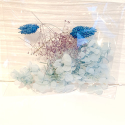 ハーバリウム用花材セット※ブルー系 2枚目の画像