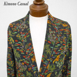 着物テーラードジャケット Kimono Tailored jacket MJ-090/M 1枚目の画像