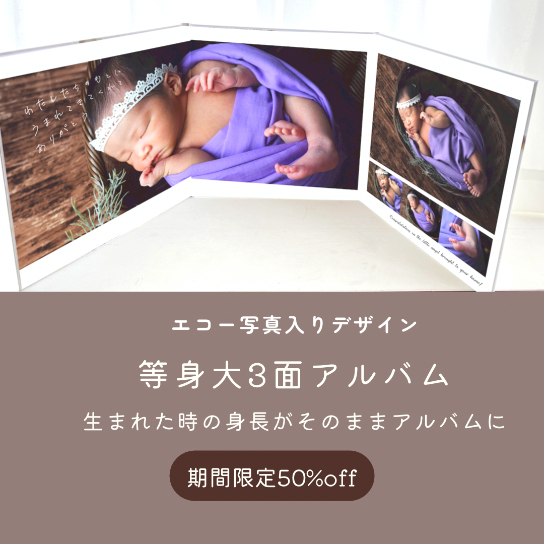 等身大アルバム　エコー写真　写真集　デザインアルバム