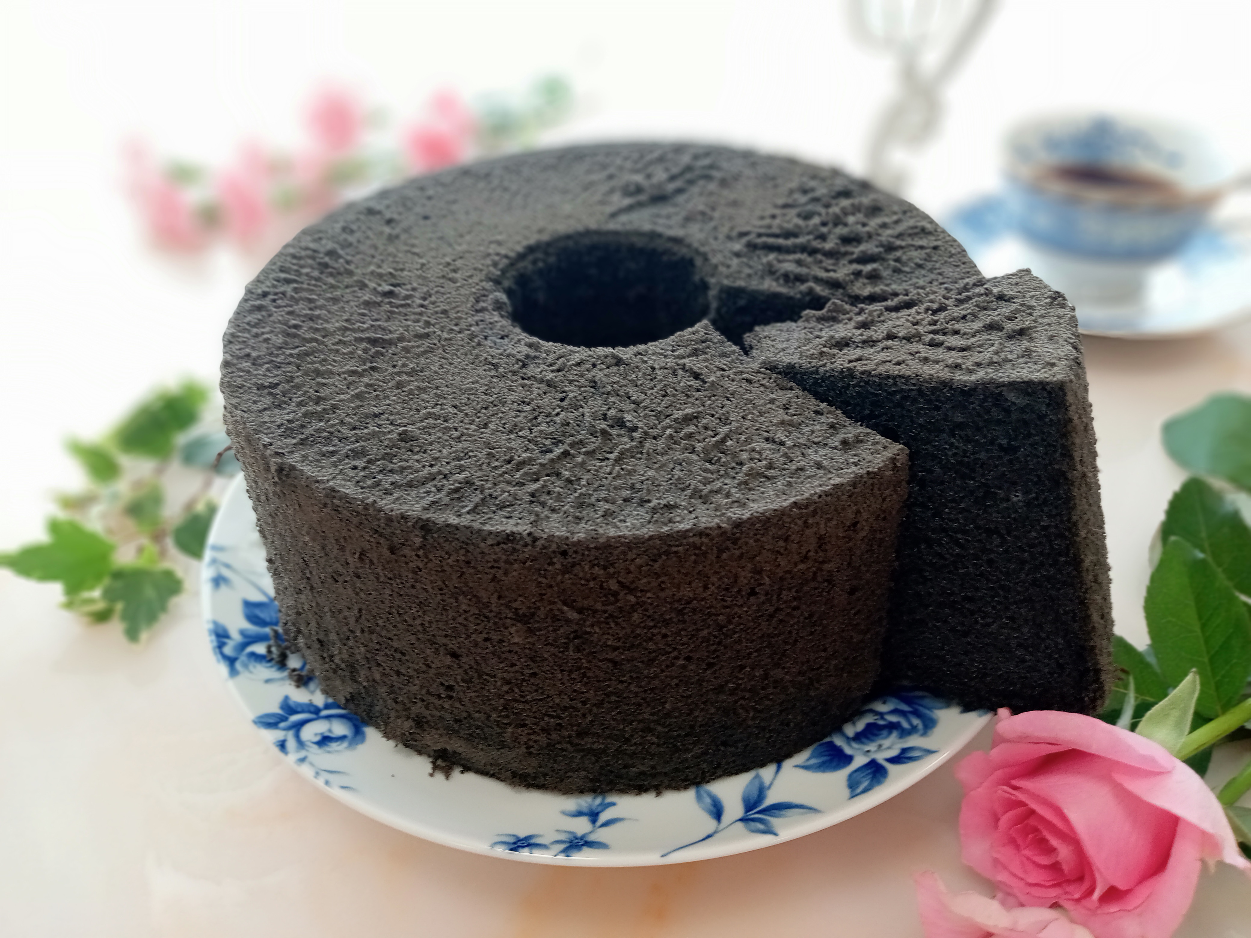 creema限定【送料無料】『腸活☆米粉シフォンケーキ』～活性炭入りスイーツ〜米粉シフォン、米粉スイーツ