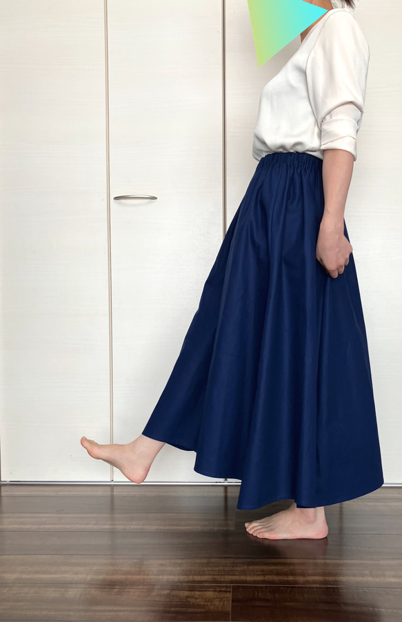 新品♡定価3.4万♡ RALPH LAUREN ギンガム 巻き　スカート　麻　青 新品♡定価3.4万♡ RALPH LAUREN ギンガム 巻き スカート 麻 青