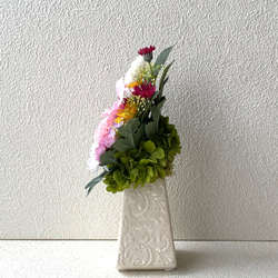 プリザーブドフラワーの仏花☆22cm 2枚目の画像