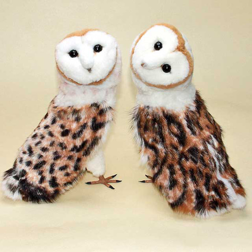 リアルファーのメンフクロウはファークラフトから生まれたぬいぐるみ