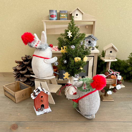 ミニチュアセット｟冬｠ その他インテリア雑貨 Kenty's Farm 通販