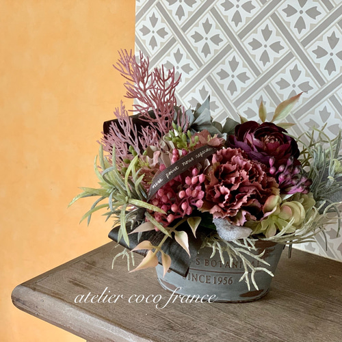 ⭐︎フランス伝統色で作った大人の秋冬アレンジ【光触媒コーティング