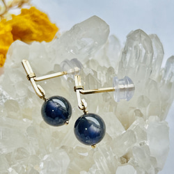 花火 ブラックスーパーセブン 1粒 ピアス スーパーセブン 小粒