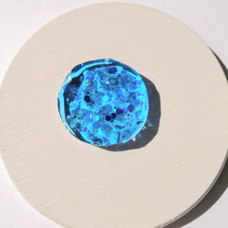 蓄光‪☆暗闇で光る海のコロンとかけら‪(ブルー)☆ / レジン / 海 / 水面 5枚目の画像