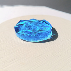 蓄光‪☆暗闇で光る海のコロンとかけら‪(ブルー)☆ / レジン / 海 / 水面 6枚目の画像