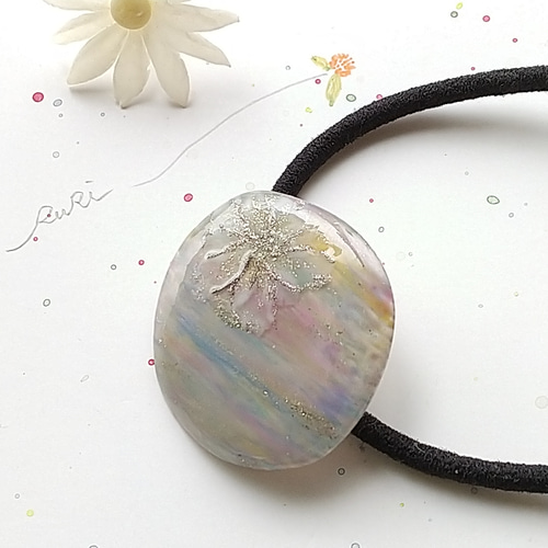 くすみカラーレジンヘアゴム ヘアゴム 瑠璃 通販 14779057｜Creema