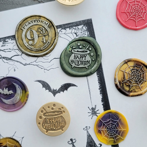 シーリングスタンプ「Happy Halloween」ハロウィン 2.5