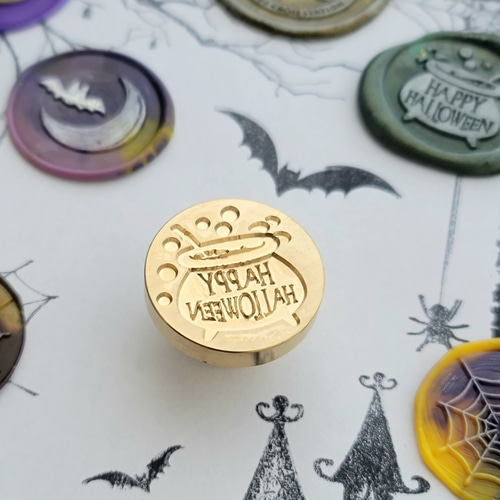 シーリングスタンプ「Happy Halloween」ハロウィン 2.5