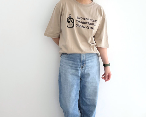 GRANCY サンドベージュ Tシャツ Mサイズ GRANCY サンドベージュ Tシャツ Mサイズ