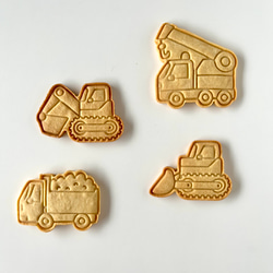 【クッキー型】ショベルカー　乗り物 4枚目の画像