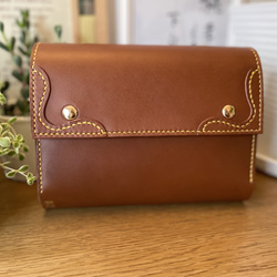 受注見本　ハンドメイド本革新改訳中型版聖書カバー／ブックカバー 受注見本ハンドメイド聖書カバー/ブックカバー