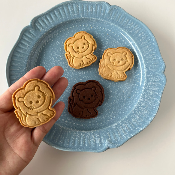 【クッキー型】ライオン　動物 3枚目の画像