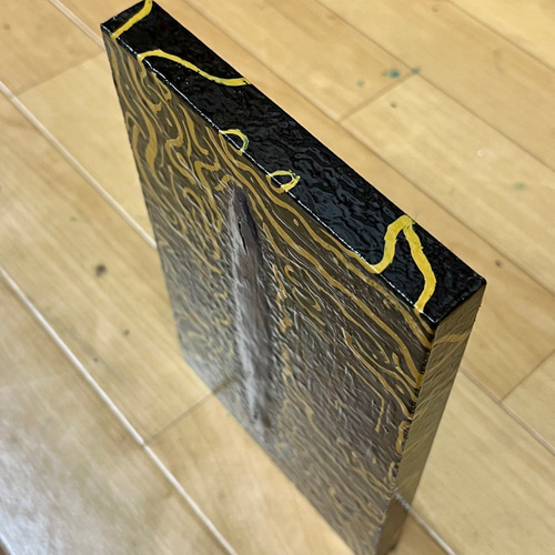 漆塗りアートパネル / spirit 顔でもない 模様でもない 小さな作品