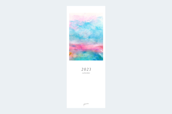 【70%OFF】2023年の短冊カレンダー 1枚目の画像