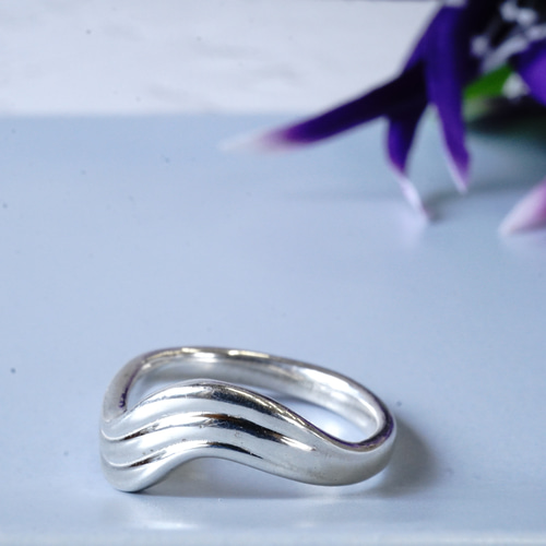 SV925 波のリング 031 指輪・リング Atelier Maru 通販 14780231