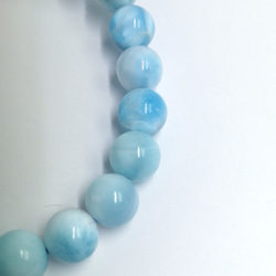 高品質 Larimar 手鍊 [BPnHA] 愛與和平念珠 8 毫米 多明尼加共和國製造 第8張的照片