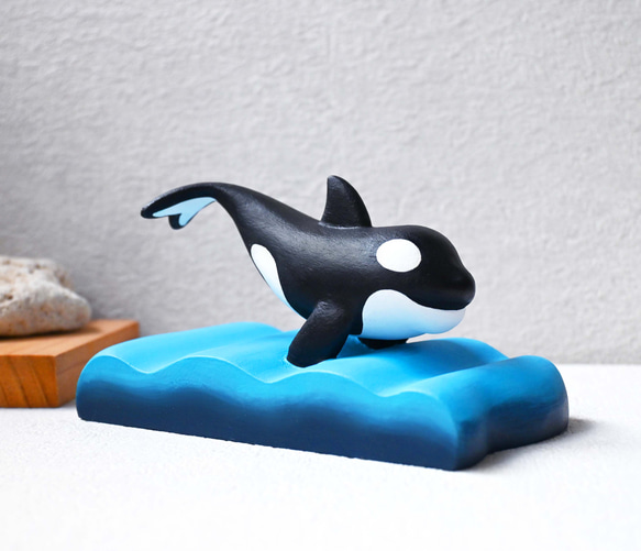 シャチ子様　ミニチュアリメイク✿ オーダーメイド専用画面①セット【2-1】 mic21ダイビングショップ[ フェバリット ] FM-301 シャチ ビニール