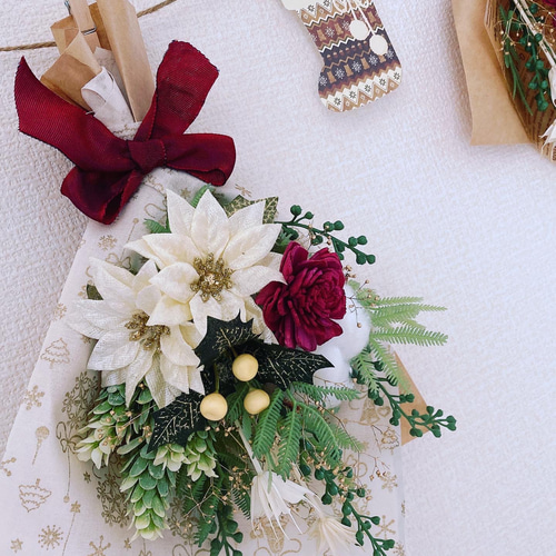 ガーランド　スワッグ　リース greensmiling_green-t711-mt334