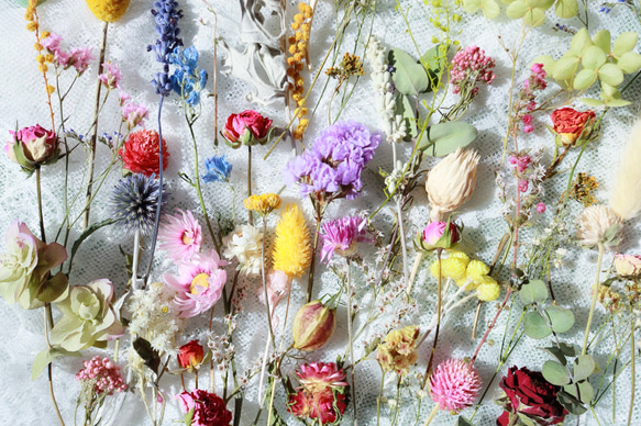 トピアリー ドライフラワー №4 フラワー・リース 