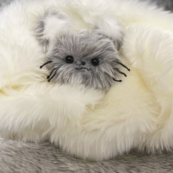 モールアート 猫ちゃんアソート ハンドメイドミニチュアぬいぐるみ