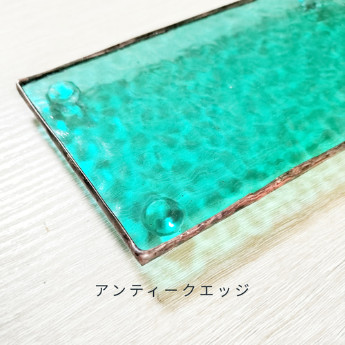 再販!ステンドグラスのアクセサリートレイ(アンティーク調