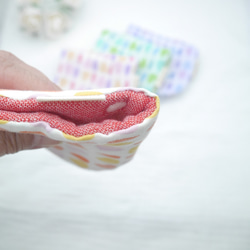 ふわもこハンカチ｜しずく-Raindrop-｜S・10×20cm｜ガーゼハンカチ｜敏感肌｜プチギフト｜誕生日 5枚目の画像