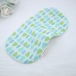 ふわもこハンカチ｜しずく-Raindrop-｜S・10×20cm｜ガーゼハンカチ｜敏感肌｜プチギフト｜誕生日 9枚目の画像