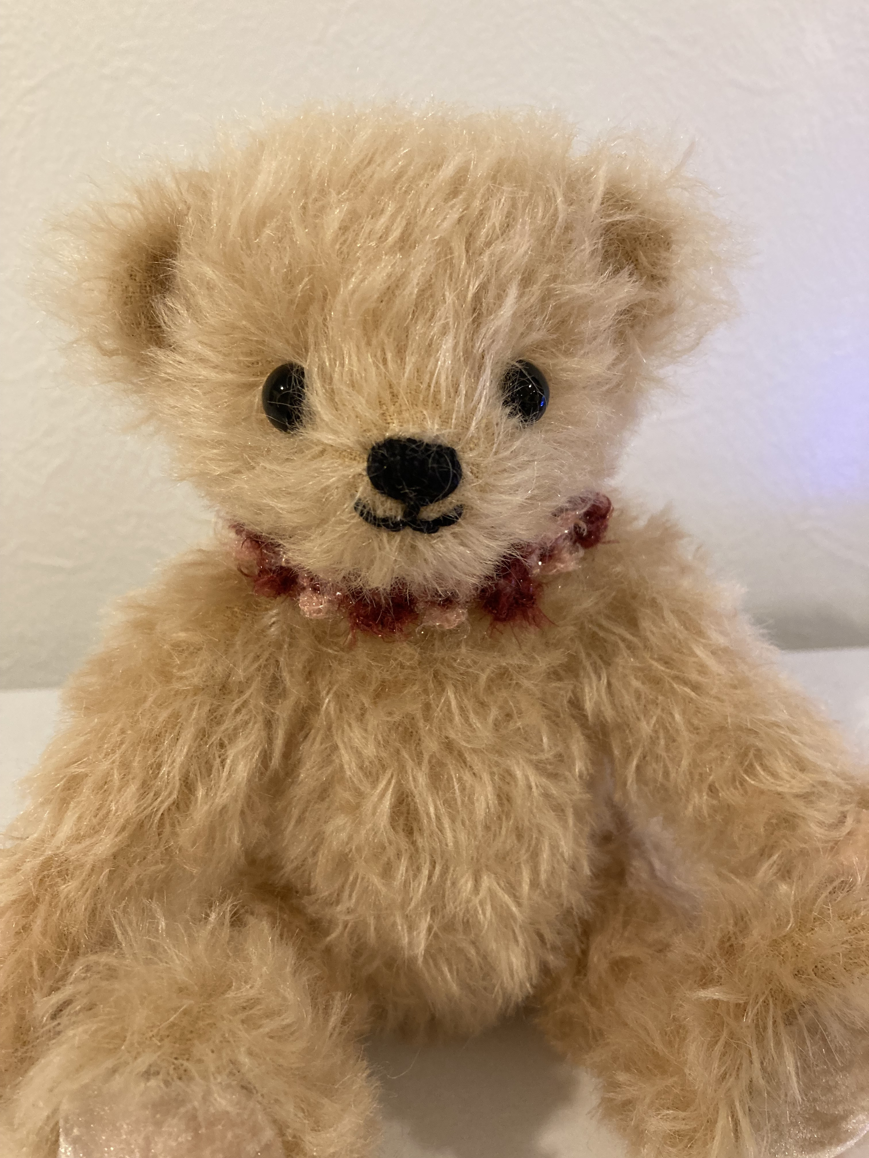 ミルクティー色のテディベア 22cm ぬいぐるみ sanatio 通販｜Creema