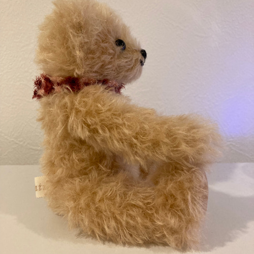 ミルクティー色のテディベア 22cm ぬいぐるみ sanatio 通販 14781536