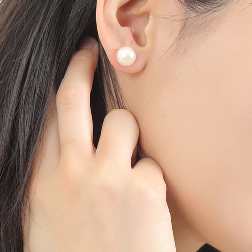 大人可愛い フェミニン 大ぶり 3連ピアス フォーマル 入学式 卒業式