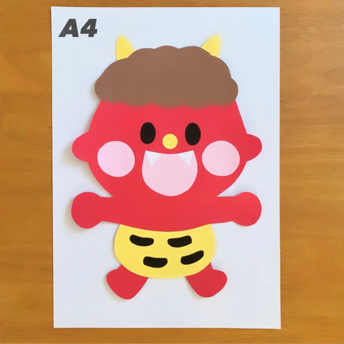 節分 鬼 壁面飾り その他素材 minju 通販 14781977｜Creema(クリーマ