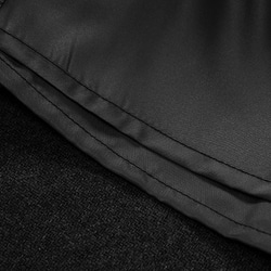 スモークグレー ウール30% 折り紙 ロングスカート 上品 シンプル 後ろウエストゴム 伸縮スカート 見えないファスナー 5枚目の画像