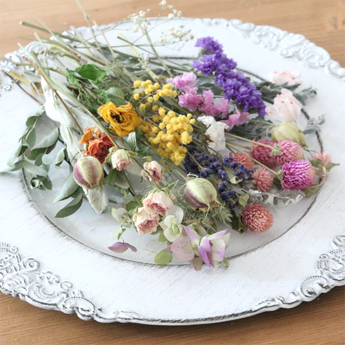 A5サイズ】 15種類 ドライフラワー 花材詰め合わせ セット