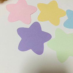 まぁるい星のコメントカード♡アルバム素材にも(中） 2枚目の画像