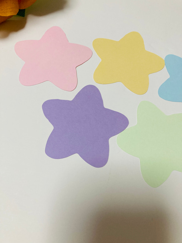 まぁるい星のコメントカード♡アルバム素材にも(中） 2枚目の画像