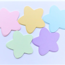 まぁるい星のコメントカード♡アルバム素材にも(中） 1枚目の画像