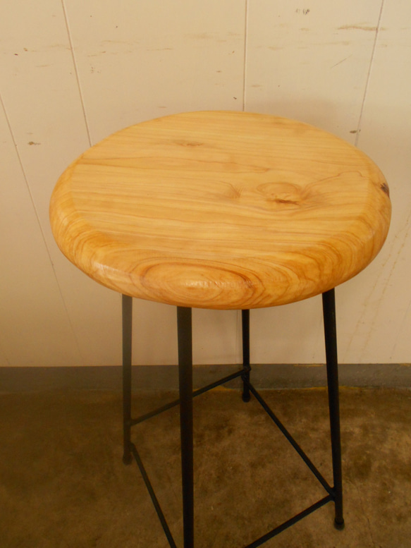 カウンター用ひのきイス10-10（高さ65㎝：僅かな高さ変更可能） レジカウンター　受付カウンター OCQ1423166130(10920円)