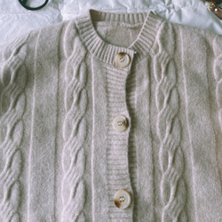 ニットセーターコートカーディガン 暖かく~厚手セーター~純色 7枚目の画像