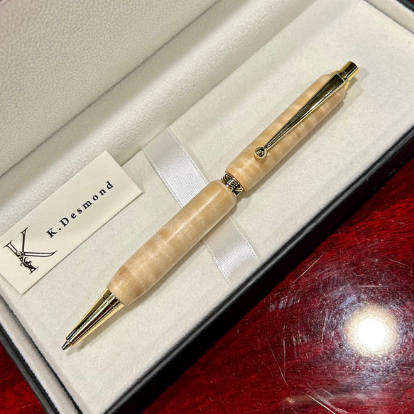 木軸ペン ラッカー仕上げ 楽器 ギター 栃 極上杢 Amazon.co.jp